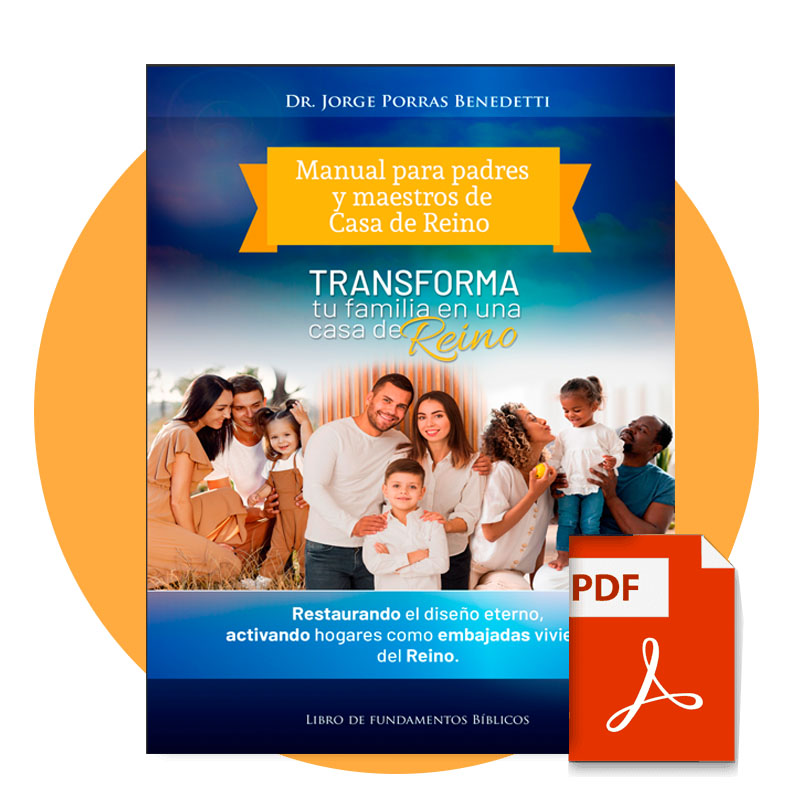 Manual para padres y maestros de Casa de Reino - Portada